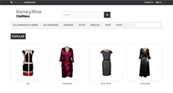 Desktop Screenshot of honeyhiveclothiers.com